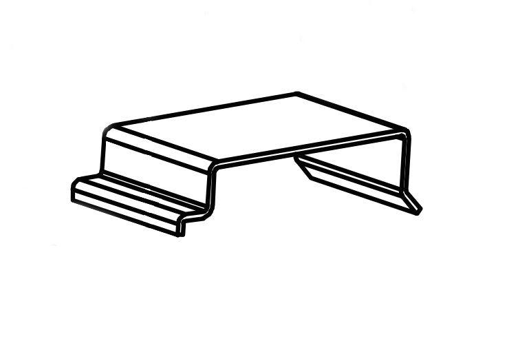 BG2600 62-Inch Belt Cover Support - Heavy Duty Replacement Part for Conveyor Systems | Industrial Machinery & Equipment Accessories | Warehouse, Factory, and Production Line Use