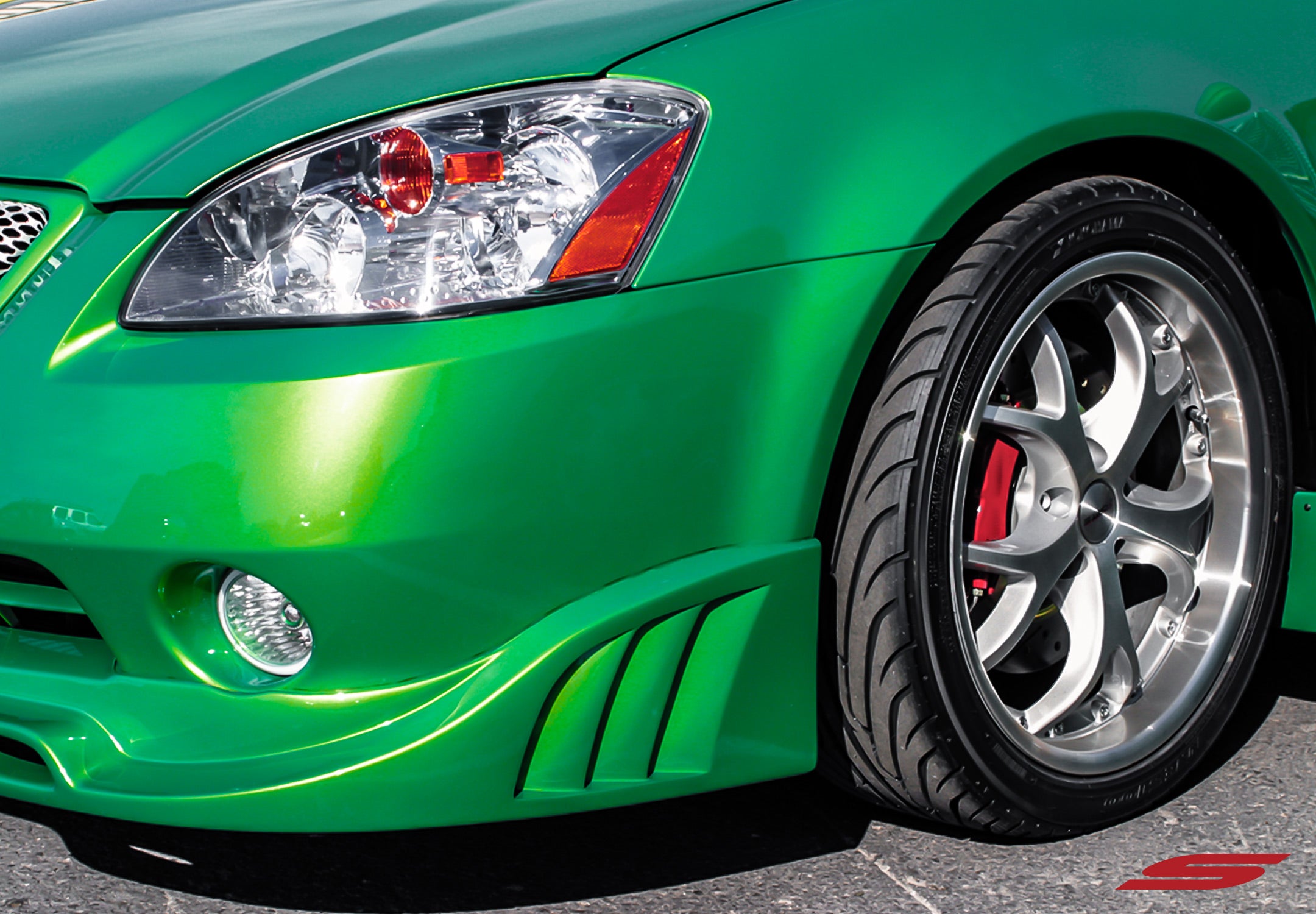 2002-2004 Nissan Altima Front Lip Spoiler - Touring Model 108338 - Enhance Style & Aerodynamics for Sporty Look - Perfect for Car Enthusiasts & Street Racing