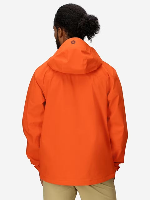 Marmot Precip Eco Pro Jacket for Men - Waterproof & Breathable Rain Jacket - Outdoor Hiking, Camping & Travel Gear