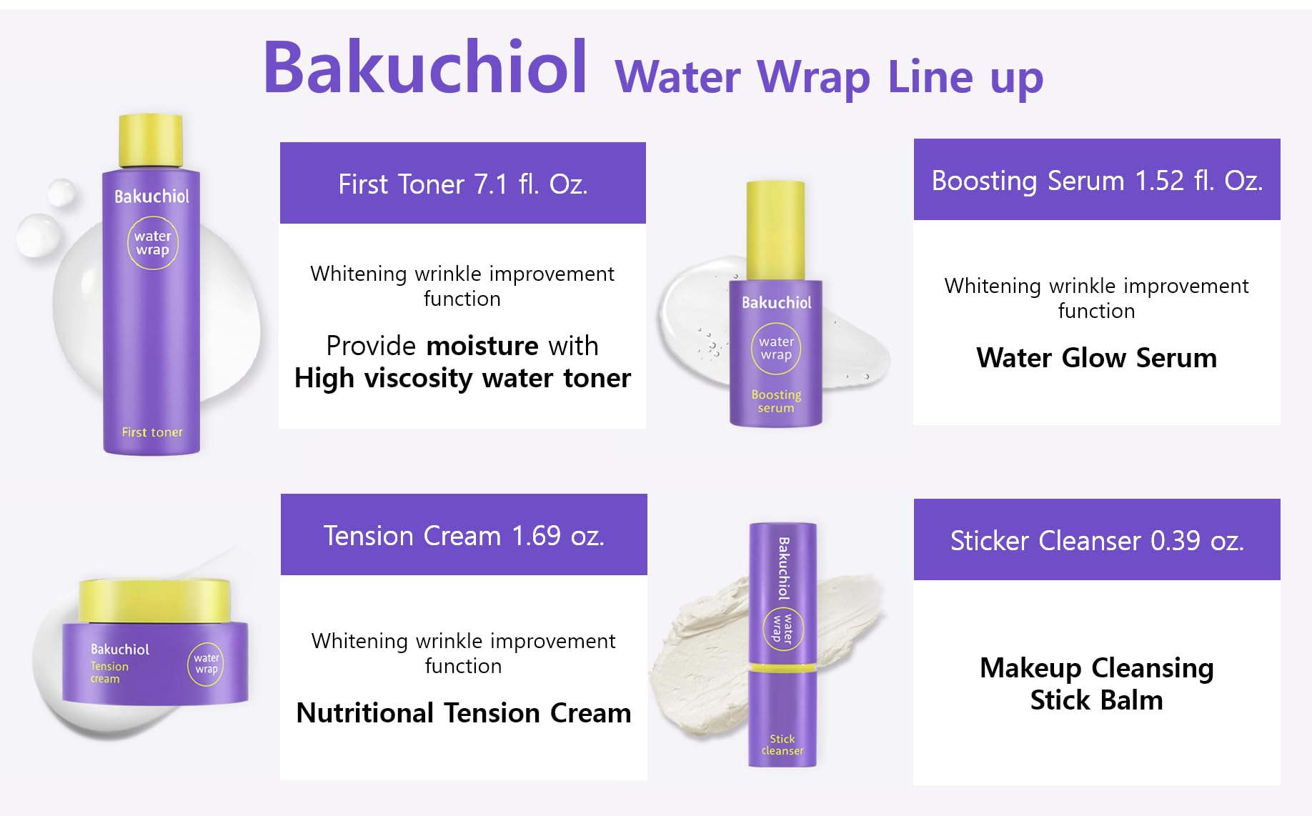CHARMZONE Bakuchiol WaterWrap First Toner - 99% Pure Bakuchiol Retinol Alternative with Triple Collagen for Firming & Revitalizing | Pore Minimizing Korean Skincare (7.1 fl.Oz/210ml) | Perfect for Anti-Aging Routine & Nighttime Skin Hydration