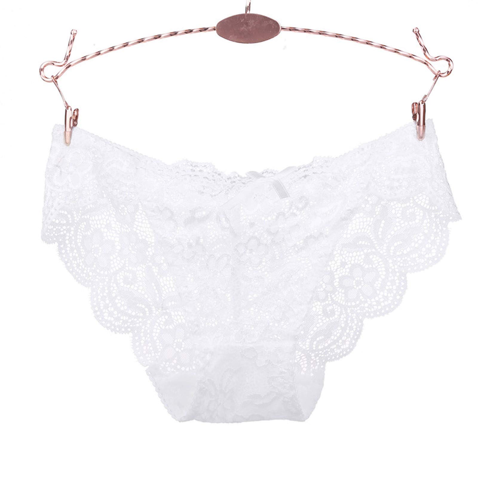 Sexy Lace G-String Thong for Women - Low Waist Lingerie Panties - Comfortable & Breathable Underwear for Date Night, Special Occasions & Sensual Wear