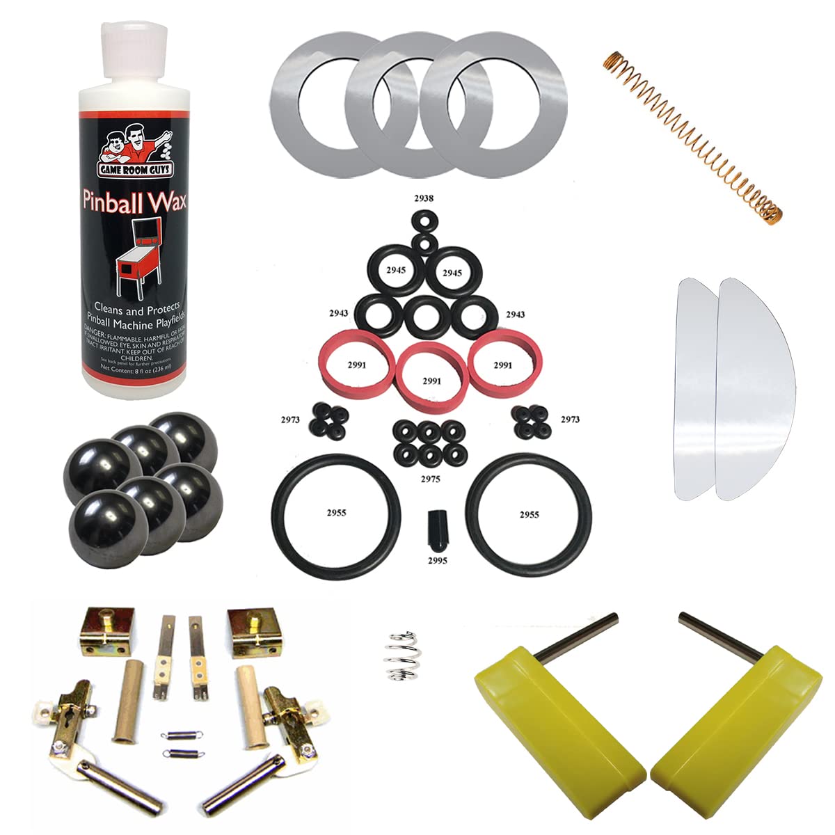 Premium Black Pinball Maintenance Kit for Jurassic Park LE & Premium Pinball Machine (2019 Stern) - Essential Cleaning & Care Accessories for Pinball Enthusiasts & Arcade Game Rooms