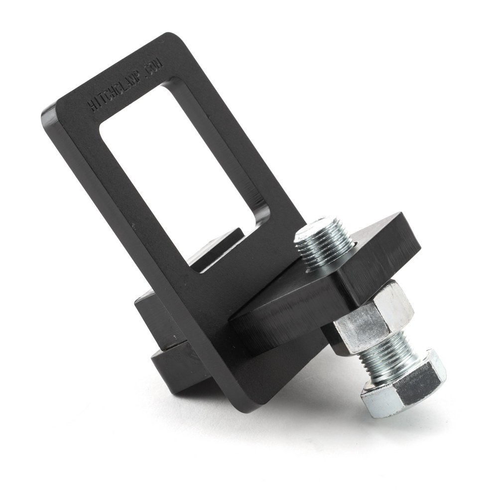 Heavy Duty 2 Inch Hitch Clamp - USA Made Anti-Rattle Receiver Tightener for Trucks & Trailers - Secure Towing Accessories for Hauling, Off-Roading & Camping