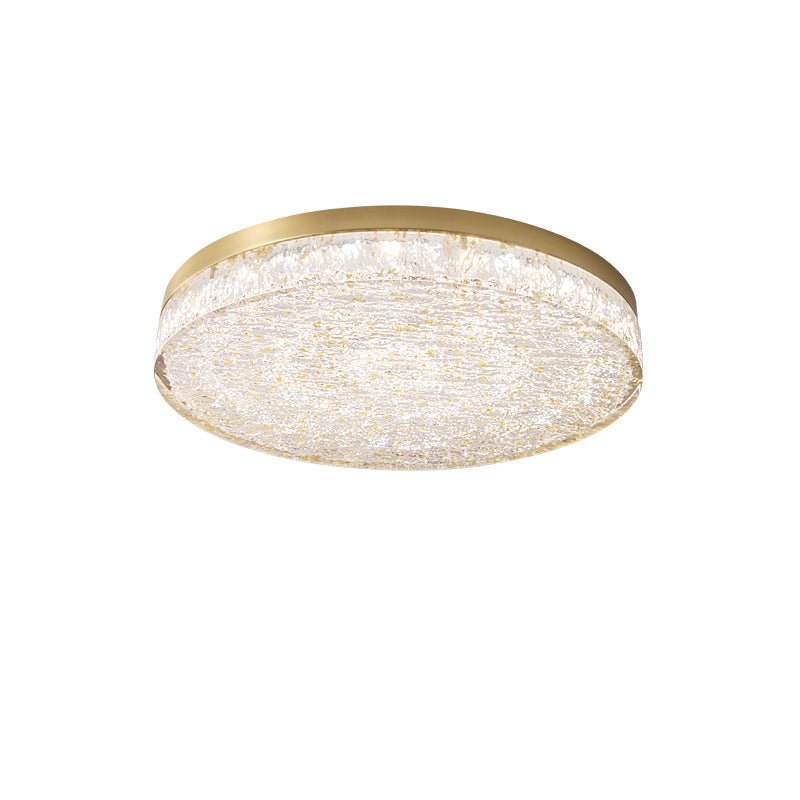 Crystal Core Ceiling Lamp - Modern LED Chandelier Lighting Fixture for Living Room, Bedroom & Dining Room | Energy Efficient & Stylish Home Decor