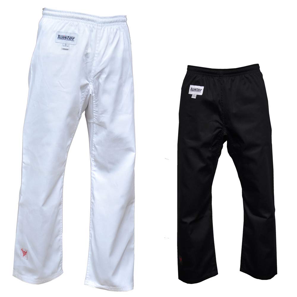 Premium Karate Pants for Kids & Adults - 8oz Breathable Taekwondo Uniform - Ideal for Martial Arts Training, Competitions & Dojo Practice