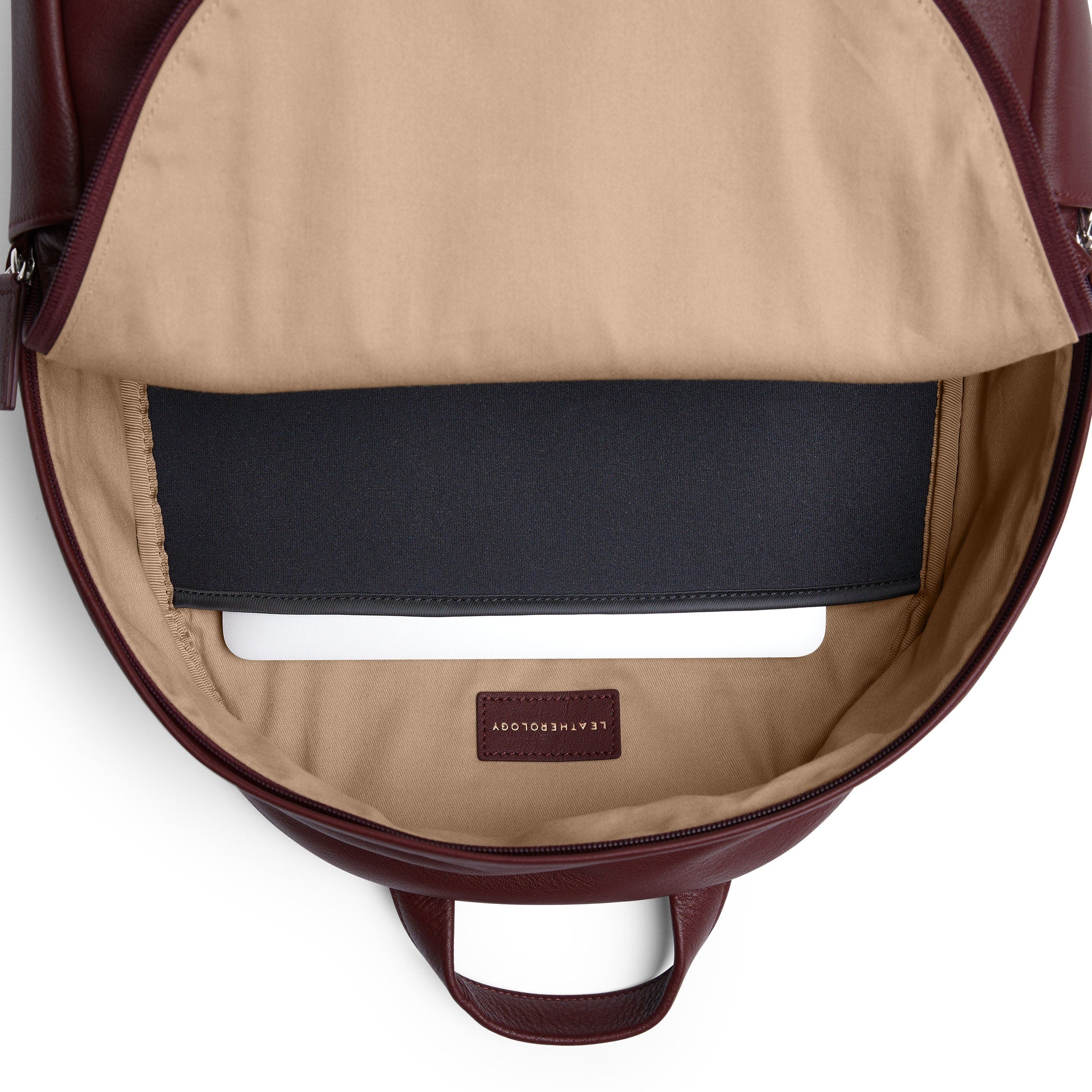 Sloan Backpack Bordeaux - Stylish & Durable Laptop Backpack for Women & Men - Perfect for Work, School, Travel & Everyday Use