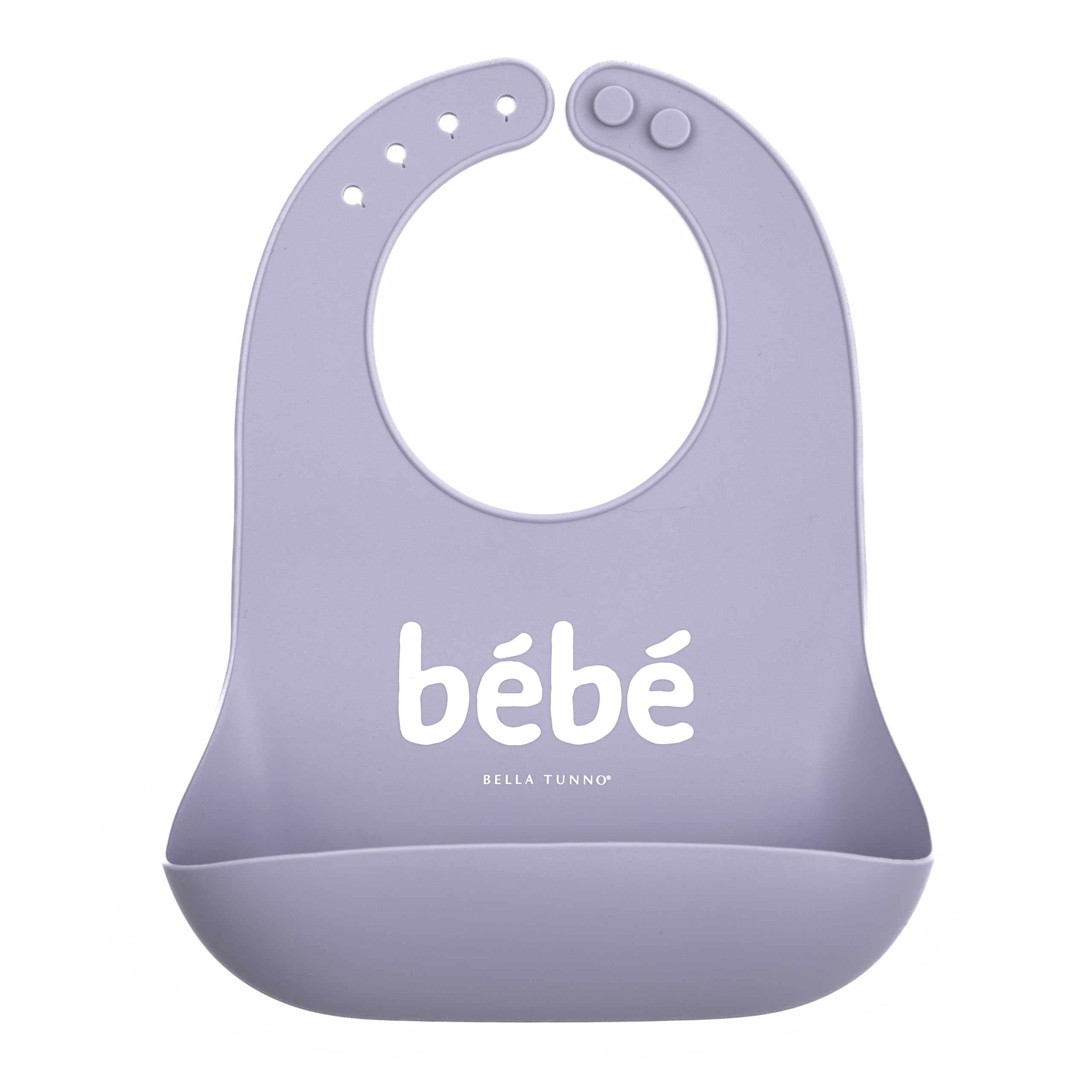 Bella Tunno Wonder Bib – Waterproof Silicone Baby Bibs for Boys & Girls | Adjustable Neck, BPA Free & Non-Toxic | Easy Clean Toddler Feeding Bib | Perfect for Messy Meals, Travel & Daycare Use