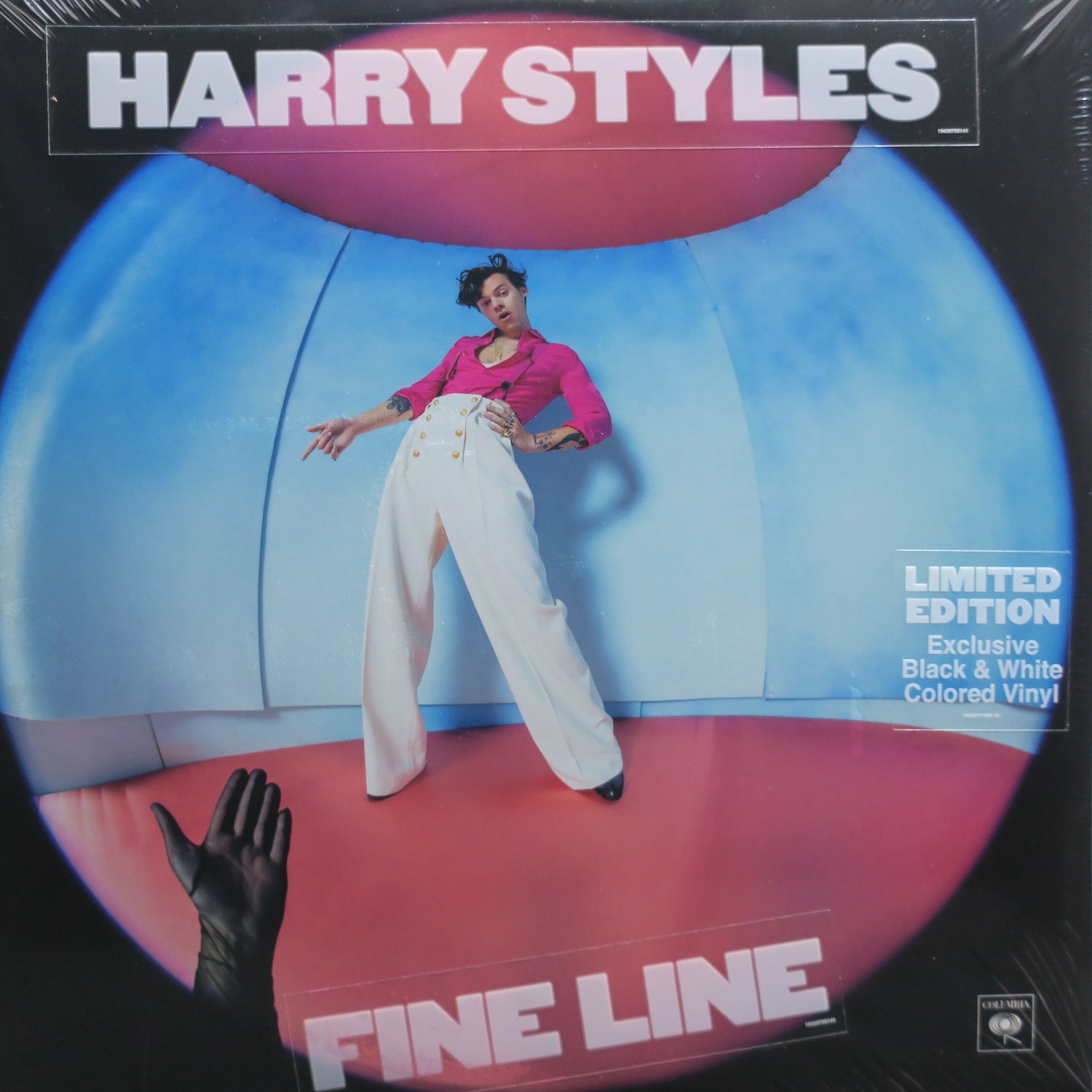 Harry Styles 'Fine Line' Black & White Vinyl 2LP Record - Limited Edition Music Album for Collectors & Fans, Perfect for Home Listening & Gift Giving