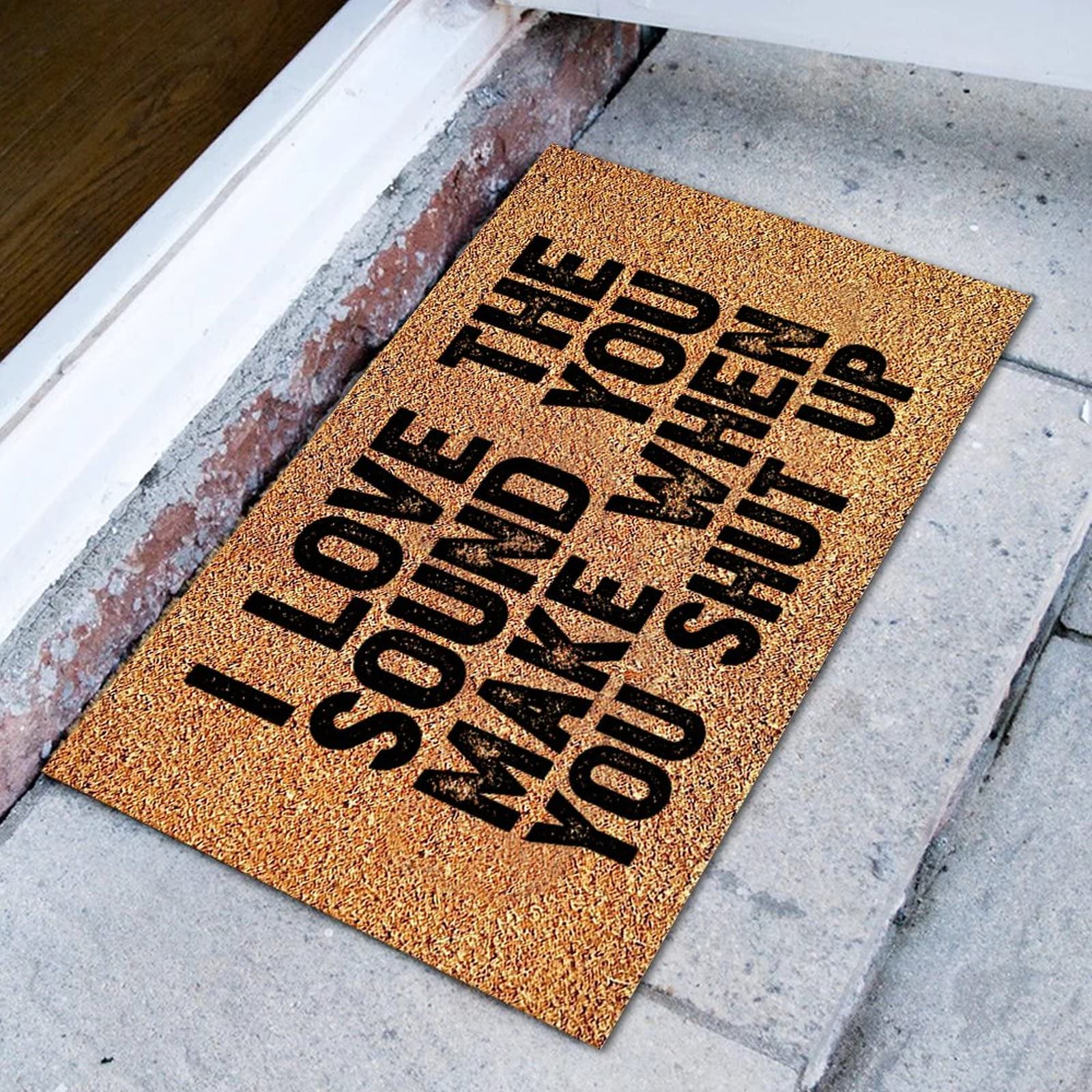 Personalized Monogram Coir Doormat 16