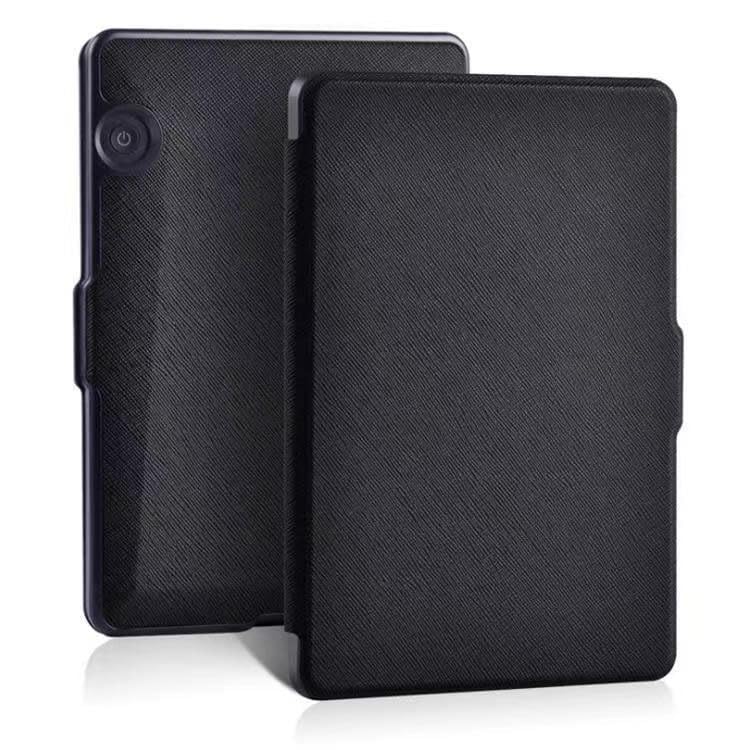 Premium PU Leather Case for Kindle Voyage (2014) - Magnetic Smart Cover with Auto Sleep/Wake | Slim Protective E-Reader Cover | Black | Ideal Gift for Book Lovers & Tech Enthusiasts | Durable & Lightweight Kindle Voyage Accessory | Perfect for Reading at Home, Office, Travel, Bedtime, Commuting, Business Trips & Coffee Shops | Best Protective Cover for Students, Professionals & Bookworms