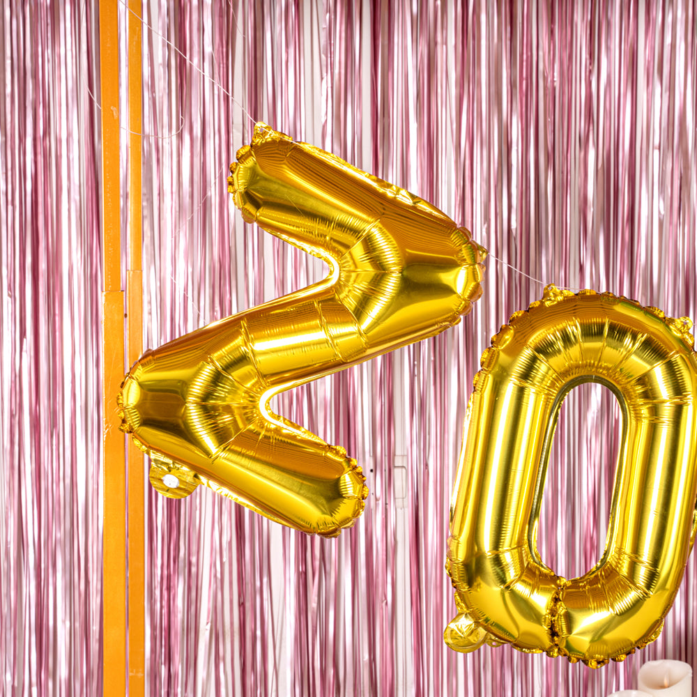 Balloonify Gold Mylar Letter Z Balloon - 16 Inch Large Foil Alphabet Balloon for Birthday Party Decorations, Wedding, Baby Shower & Graduation Celebrations