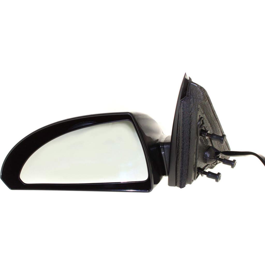 2006-2013 Chevy Impala Driver Side Power Door Mirror Replacement - Textured Black Base, Paintable (Fits GM1320391 & 25947195) | Perfect for Daily Commuting & Road Trips