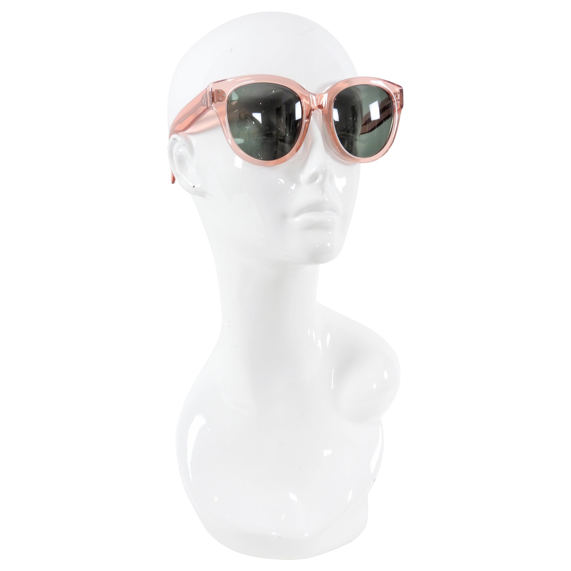 Celine CL 41755 Clear Pink Sunglasses for Women - UV Protection Fashion Sunglasses - Perfect for Beach, Driving & Summer Outfits