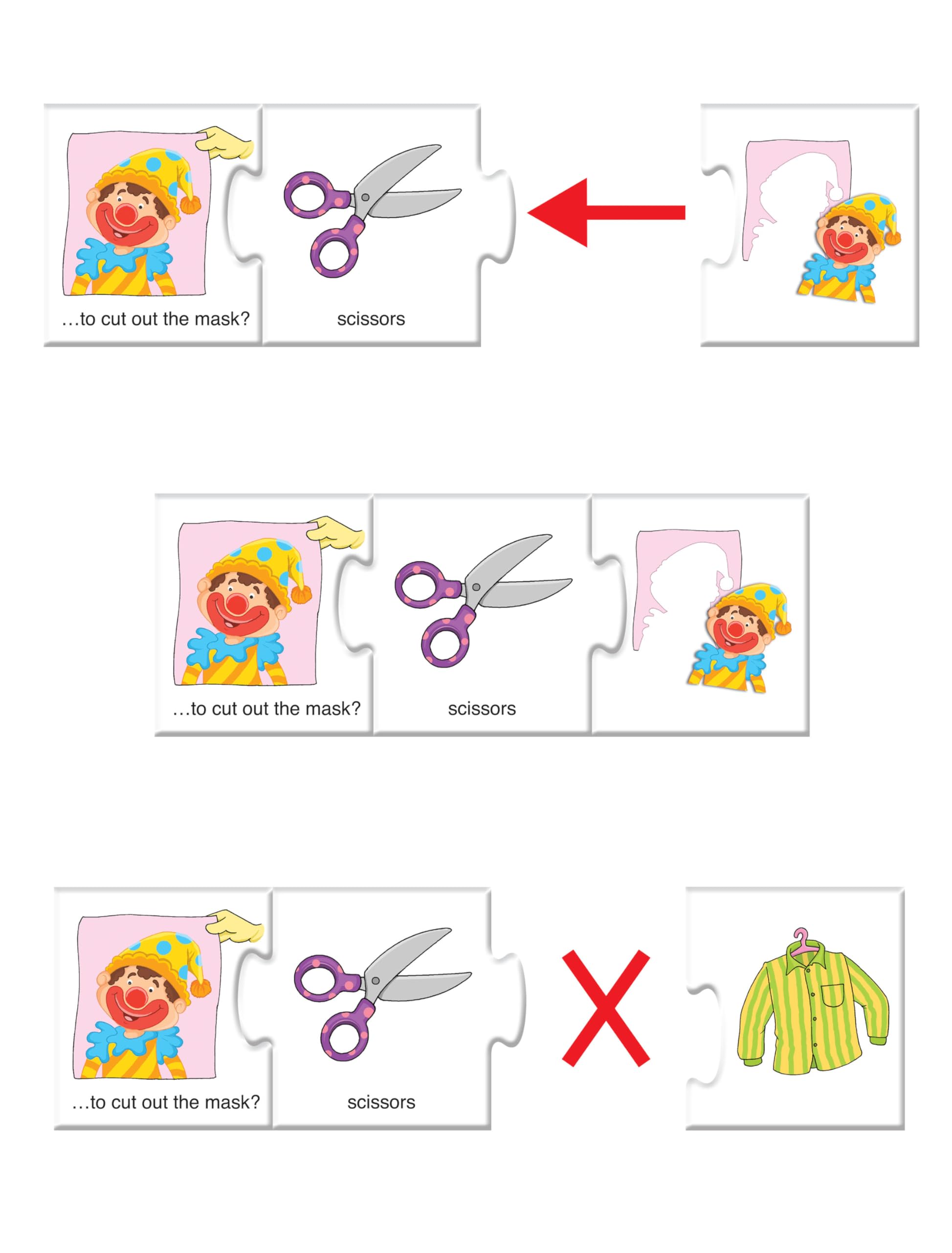Frank What Do I Use – Early Learning Puzzles for Kids Ages 4-12 | 36-Piece Self-Correcting Brain Booster Puzzles (3 Sets) | Educational Toys for Focus & Memory Development | Perfect Gift for Boys & Girls | Ideal for Classroom, Homeschooling & Family Game Night