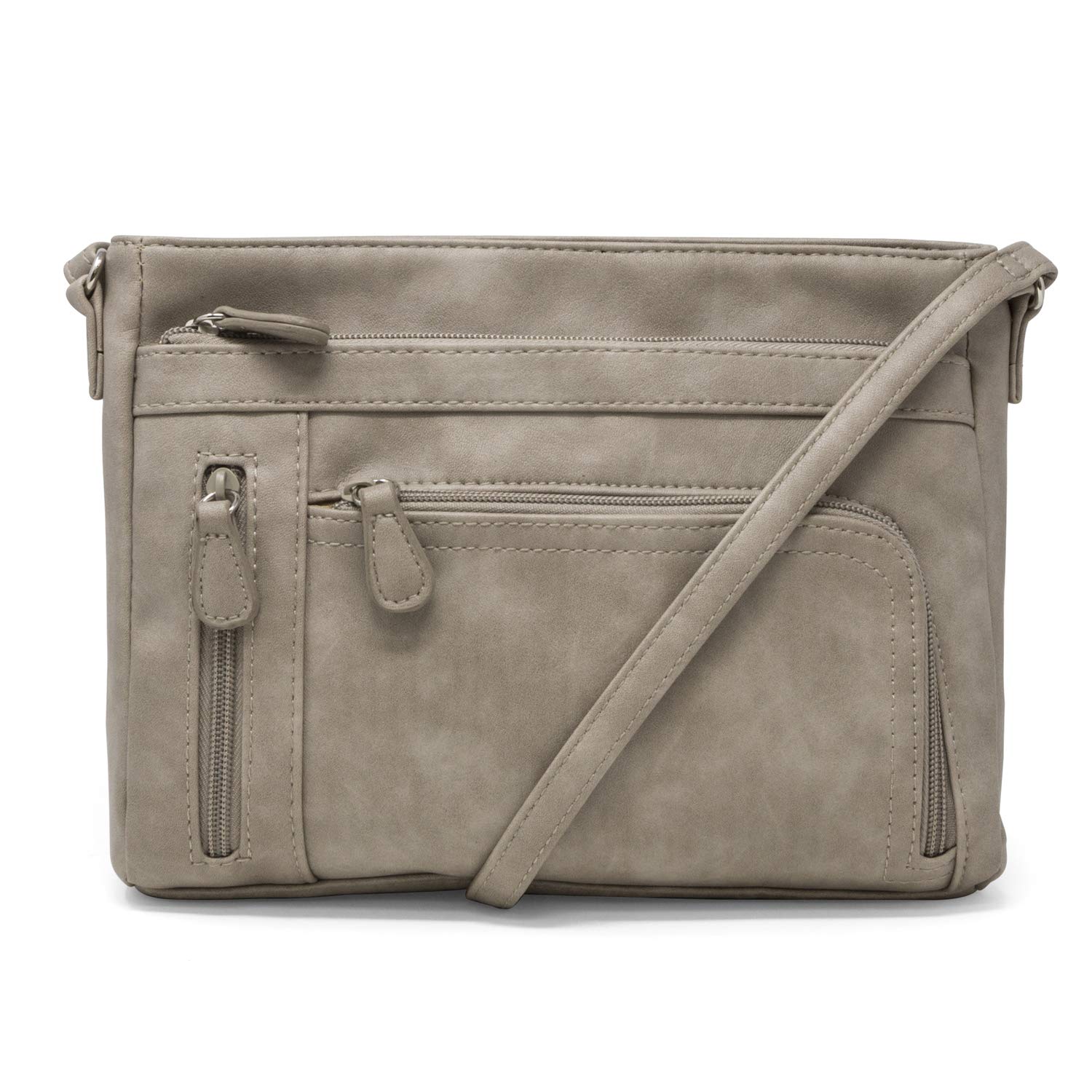 Stylish MultiSac Summerville East West Crossbody Bag for Women - Fashionable Leather Shoulder Purse with Adjustable Strap, Perfect for Travel, Work & Everyday Use