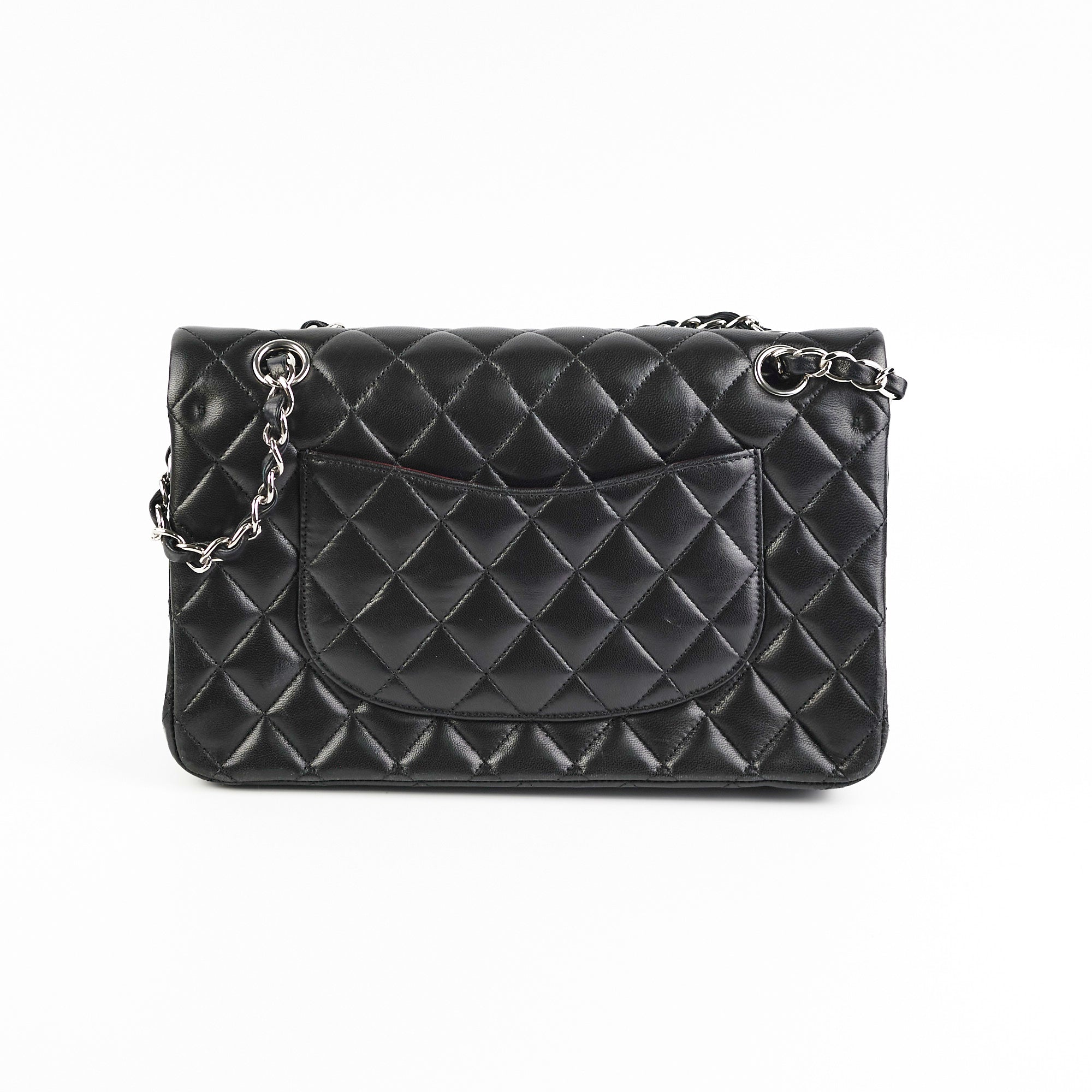 Chanel Medium/Large Classic Double Flap Bag in Black | Timeless Luxury Handbag for Women | Perfect for Work, Evening Events & Special Occasions