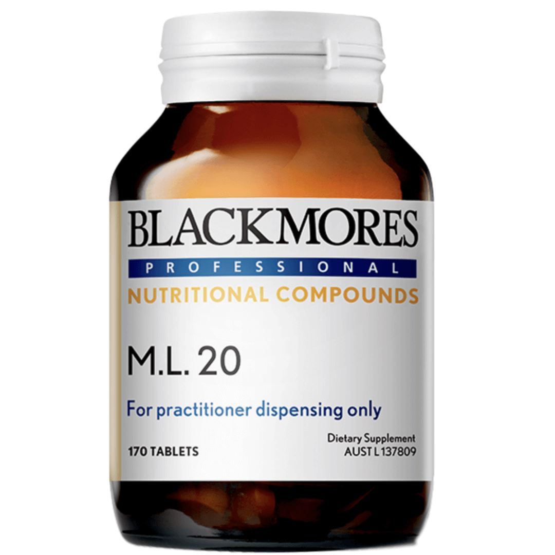 Blackmores Professional M.L. 20 - Premium Fish Oil Supplement for Heart & Brain Health - Supports Joint Function & Immunity - Ideal for Active Adults & Seniors