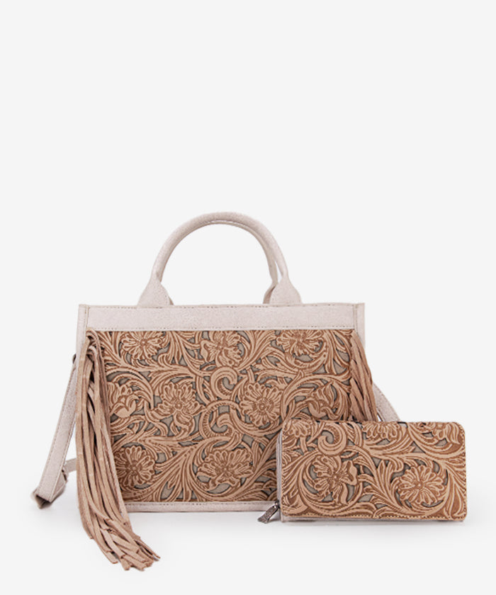 Trinity Ranch Hand Coloring Concealed Carry Tote Bag Set - Stylish & Functional Concealed Carry Purse for Women - Perfect for Everyday Use, Travel, and Outdoor Activities