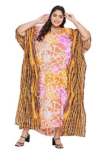 Multi Abstract Pattern Kaftan