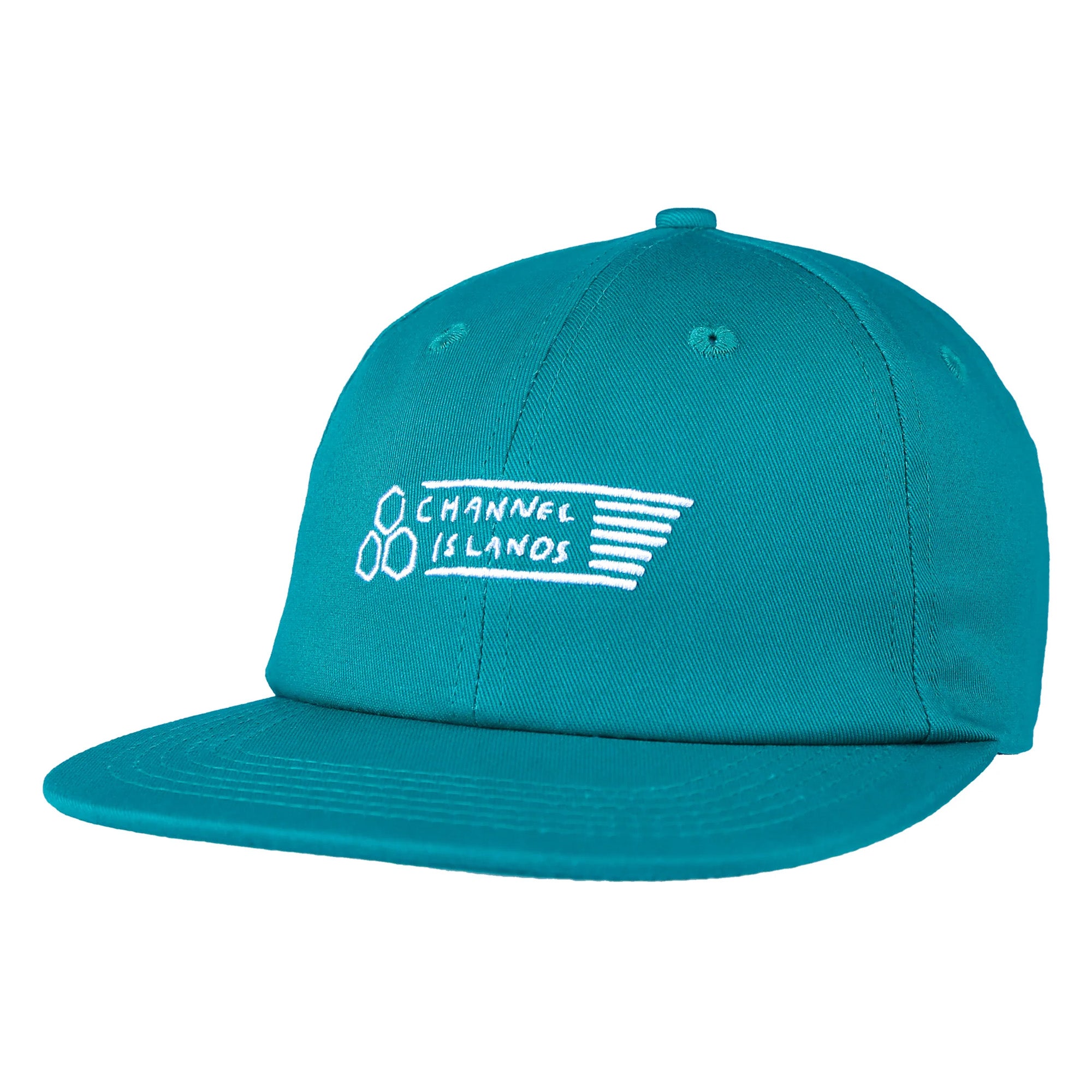 Channel Islands Bad Flag Men's Baseball Cap - Green | Stylish Surf & Beach Hat for Outdoor Activities