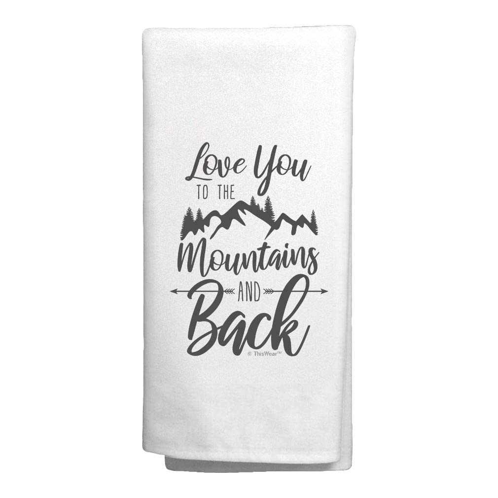 2 Pack White Kitchen Tea Towels - Durable & Absorbent Dish Towels for Cooking & Cleaning - Perfect for Home Decor, Gifts & Rustic Farmhouse Kitchens