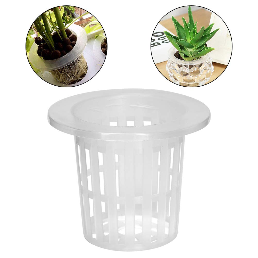 10Pcs Hydroponic Basket Set - Soilless Plant Pots for Indoor & Outdoor Gardening, Hydroponics Supplies for Balcony, Herb Garden, and Home Planting | Perfect for Lettuce, Strawberries, and Hydroponic Vegetables