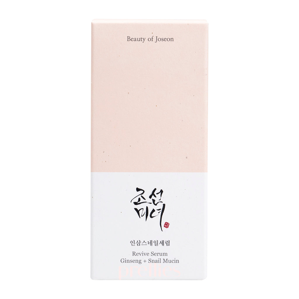 Beauty of Joseon Revive Serum with Ginseng & Snail Mucin - 30ml Anti-Aging Face Serum for Hydration & Brightening - Perfect for Night Skincare Routine & Dry Skin Care