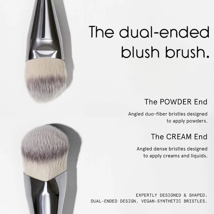 Dual-Ended Blush Brush by Ciele - Perfect for Contouring & Highlighting On-The-Go