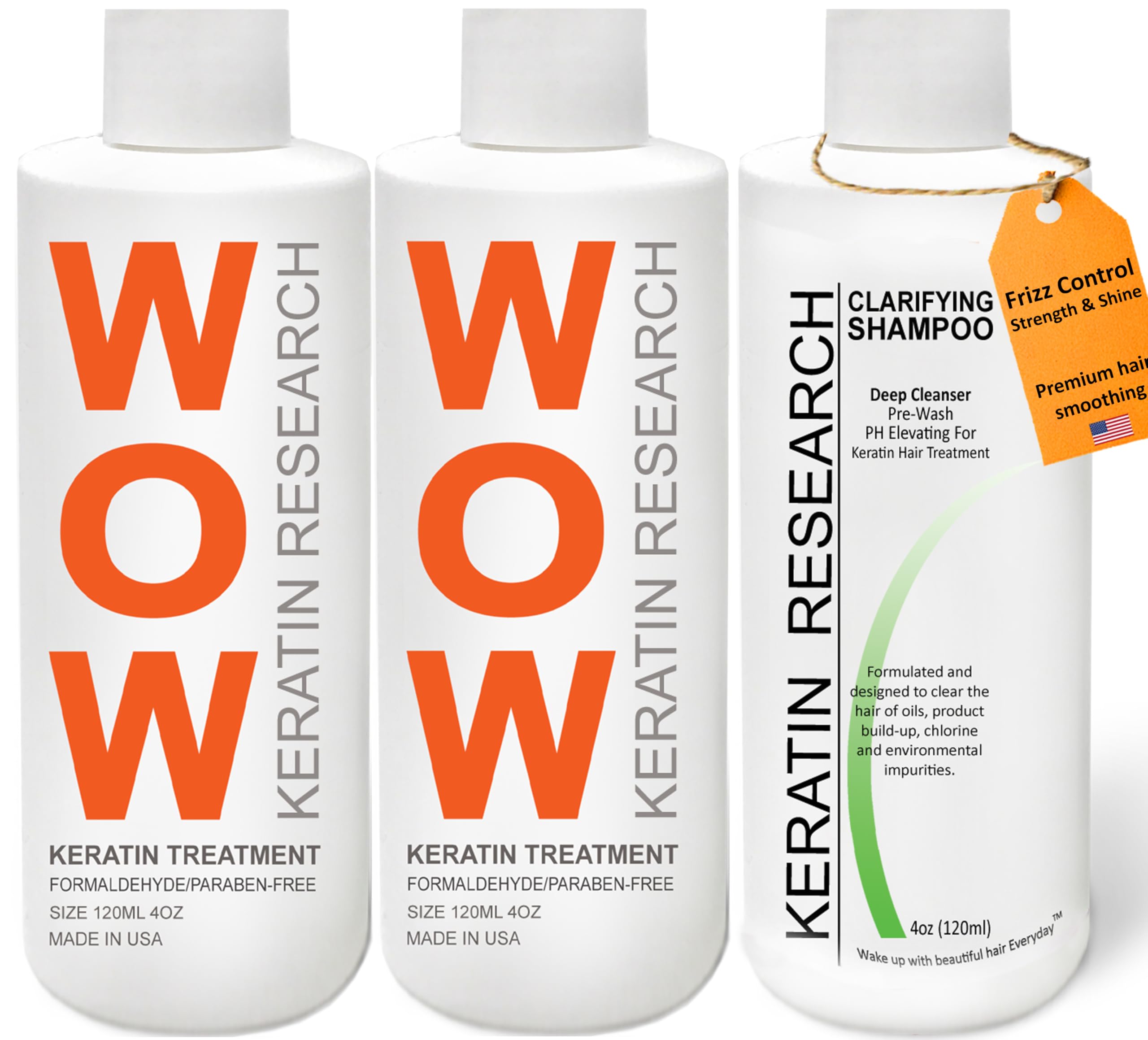 KERATIN RESEARCH Keratin Hair Treatment & Straightening Lotion for All Hair Types & Colors - Complex Blowout with Keratin | Salon-Quality Smoothing & Frizz Control for Daily Styling