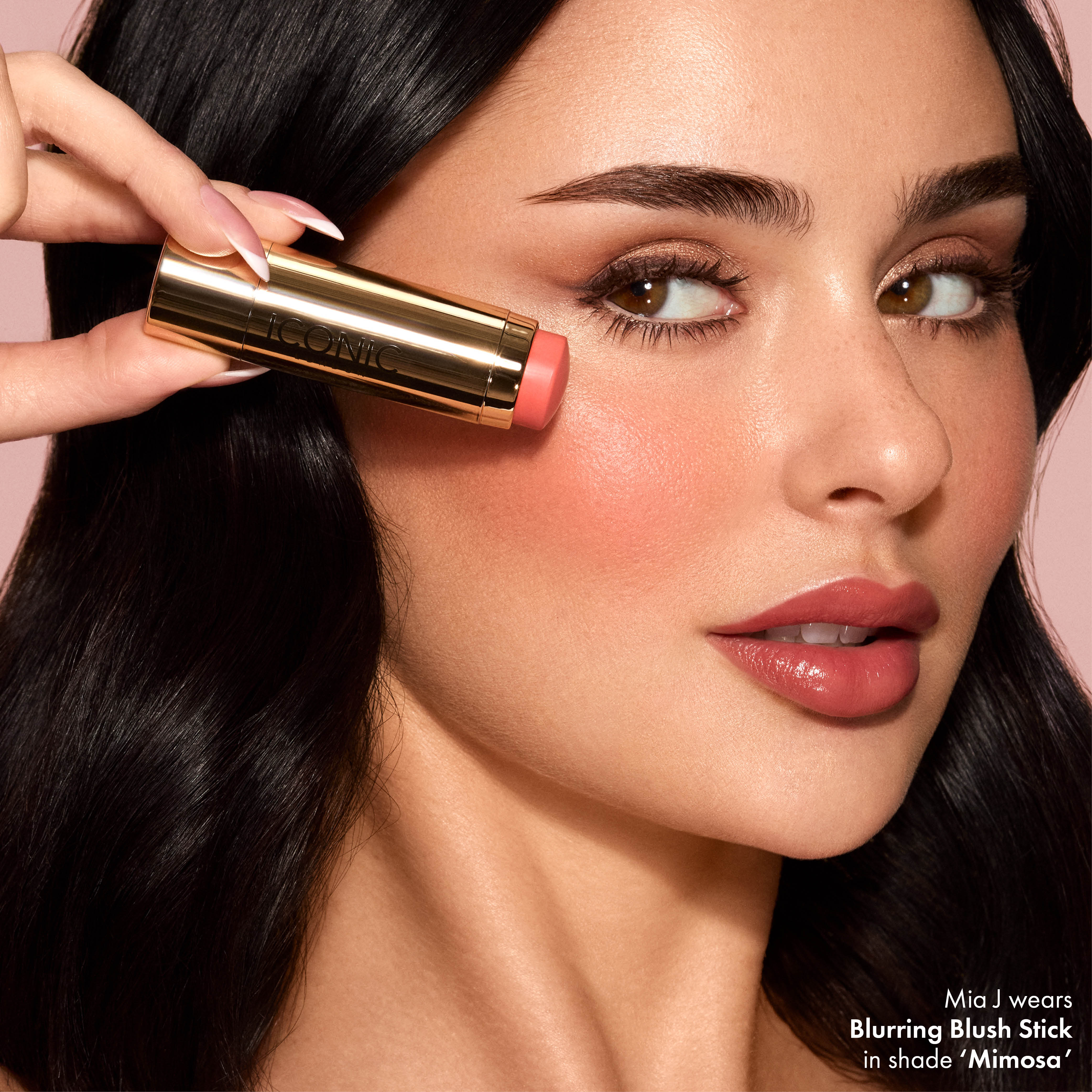 Long-Lasting Blurring Blush Stick - Creamy Matte Finish for Natural Flush | Perfect for Everyday Makeup & On-The-Go Touch Ups