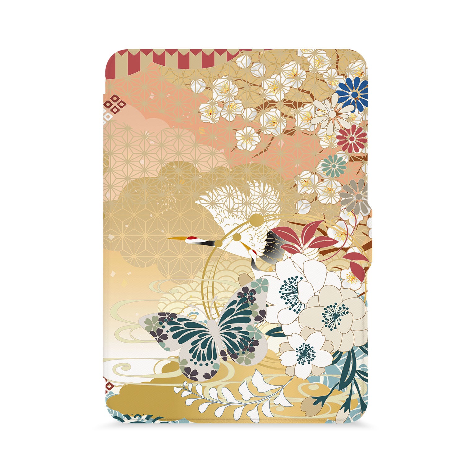 Premium Japanese Pattern Kindle Case - Stylish & Protective Cover for Kindle E-Readers - Perfect for Travel, Work & Daily Use