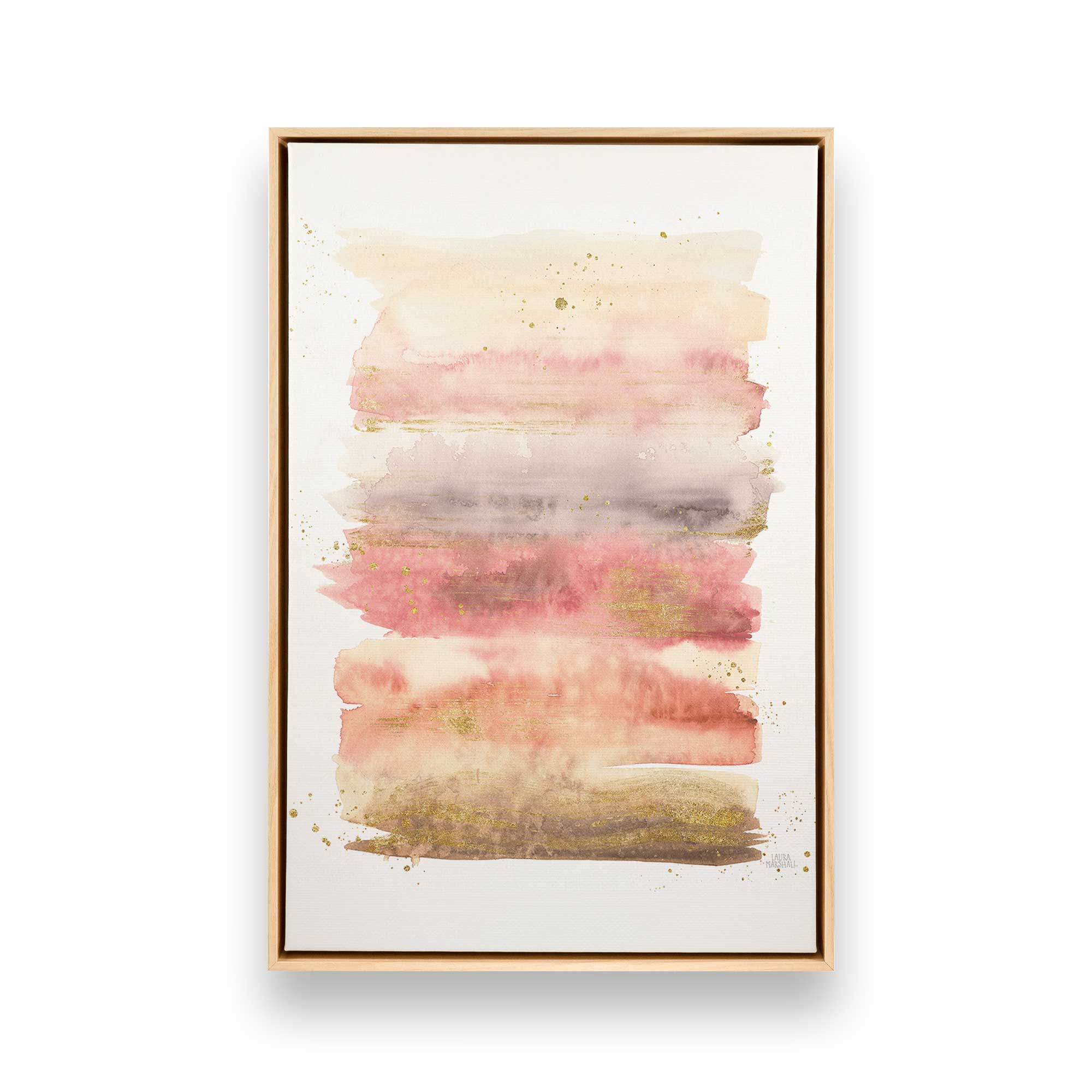 Golden Dawn v1 Canvas Print - Modern Wall Art for Living Room, Bedroom & Office Decor