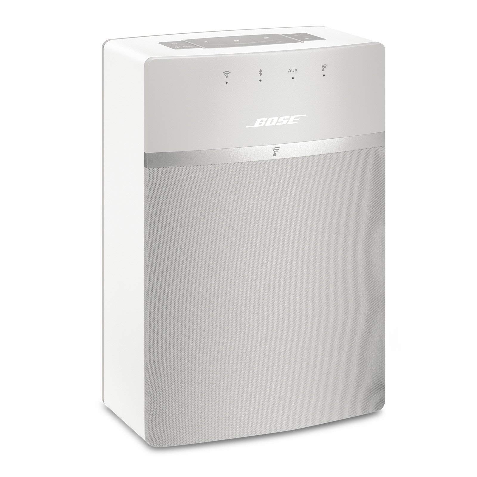 Bose SoundTouch 10 Wireless Bluetooth Speaker with Alexa Voice Control - White (Certified Refurbished) | Home Audio, Office Music Streaming & Smart Home Assistant
