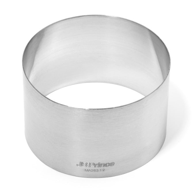 JB Prince Seamless Stainless Steel Ring - 2.9