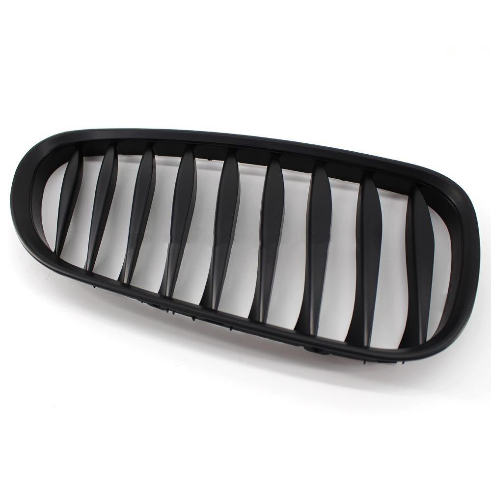 BMW Z4 E85 2003-2007 Black HIPS Plastic Front Hood Kidney Grille Replacement - High Gloss Finish, Perfect Fit for BMW Z4 E85 Models - Upgrade Your Car's Style for Daily Driving & Car Shows