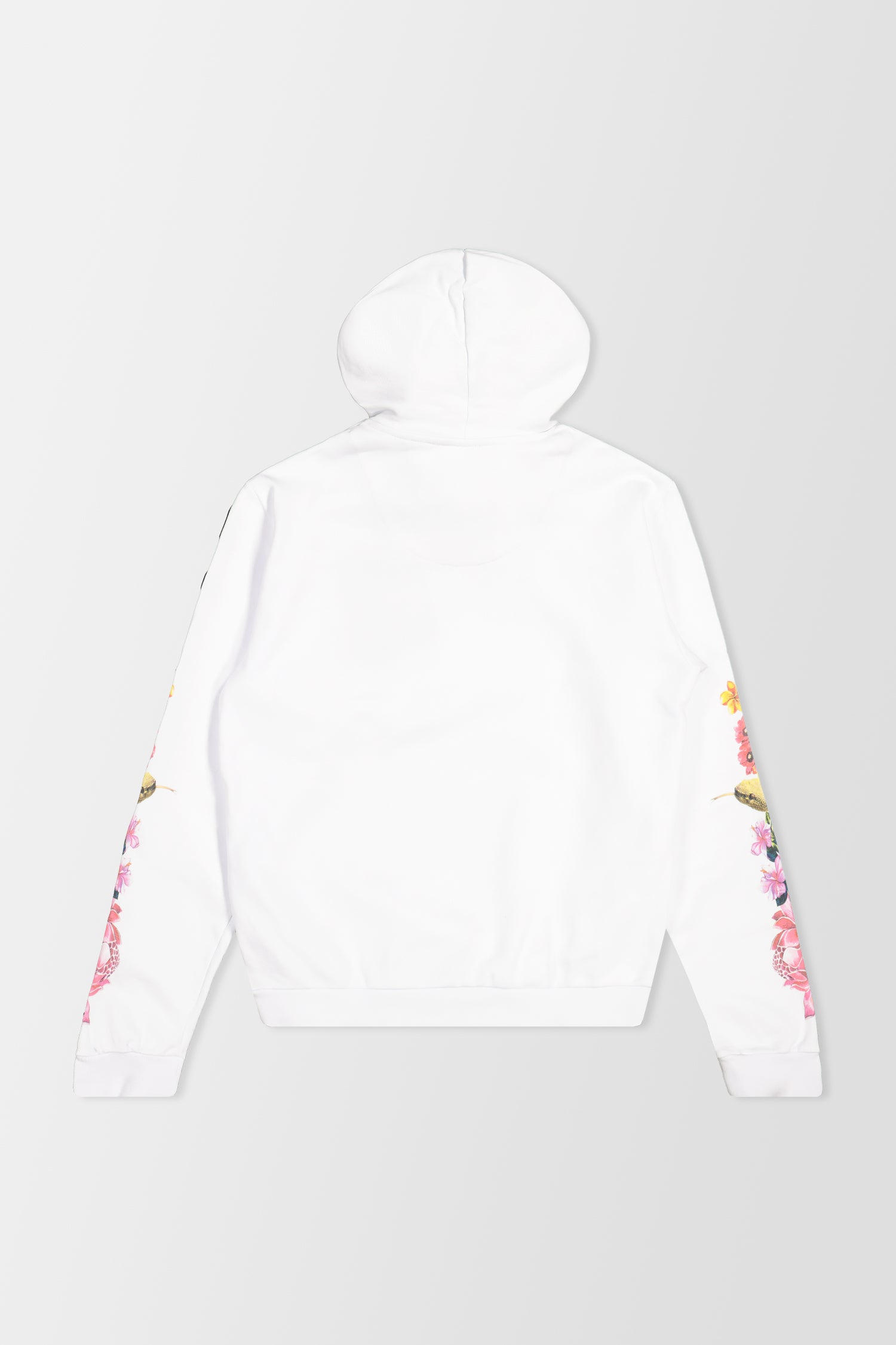 Philipp Plein White Flowers Hoodie for Women - Stylish Pullover Sweatshirt with Floral Print | Perfect for Casual Wear, Street Fashion & Everyday Outfits