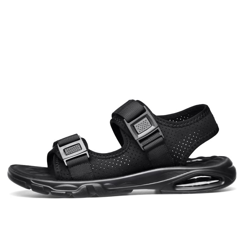 **Men's Summer Sports Sandals - Breathable Casual Beach Shoes with Non-Slip Soft Sole | Perfect for Walking, Travel & Outdoor Activities**