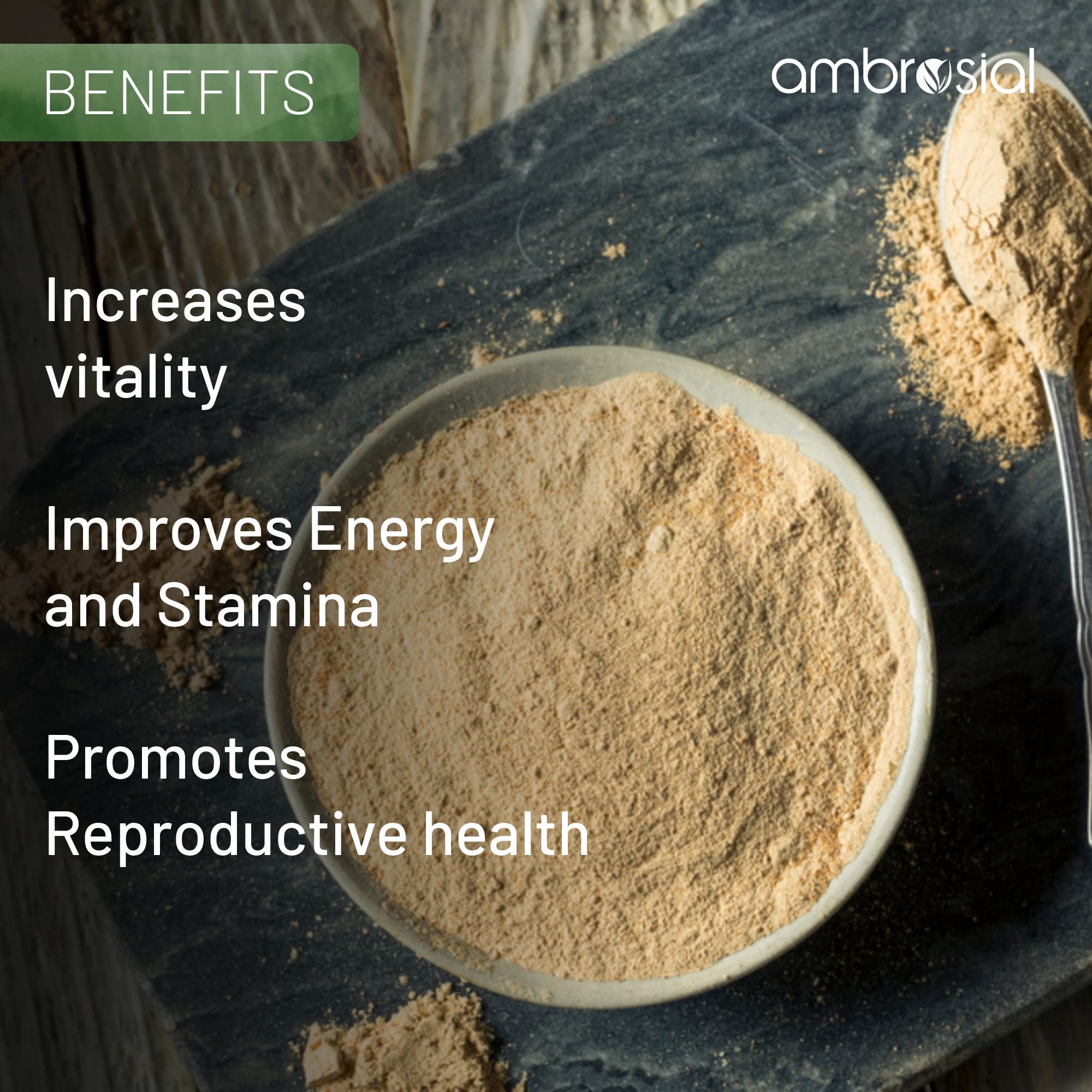 Premium Maca Root Capsules 500mg - Natural Energy & Stamina Booster for Women & Men - 60 High Strength Vegan Pills - Supports Workout, Focus & Daily Vitality - Perfect for Gym, Office & Active Lifestyle