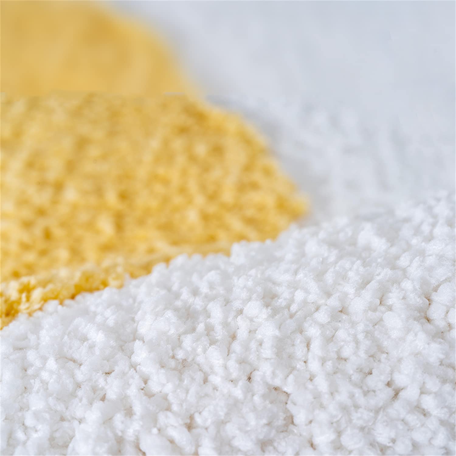 **Ankah Non-Slip Bath Mat - Super Absorbent & Ultra Soft Bathroom Rug with Adorable Poached Eggs Design (18