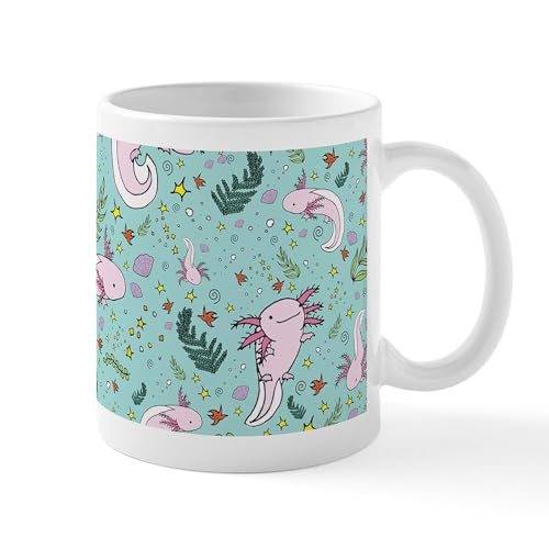 White - Axolotls Mugs