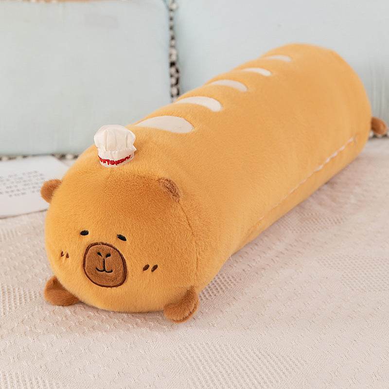 Caprissant: Ultra Soft & Buttery Capybara Croissant Plush Toy - Adorable Stuffed Animal for Kids, Teens & Adults | Perfect for Cuddling, Gifts & Home Decor