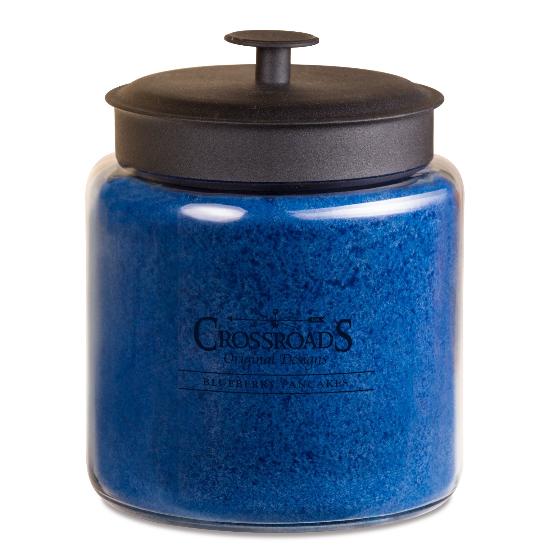Crossroads Blueberry Pancakes Scented 4-Wick Candle - 96oz Large Jar Candle for Home Decor, Aromatherapy & Cozy Atmosphere | Perfect for Living Room, Bedroom & Gift Giving