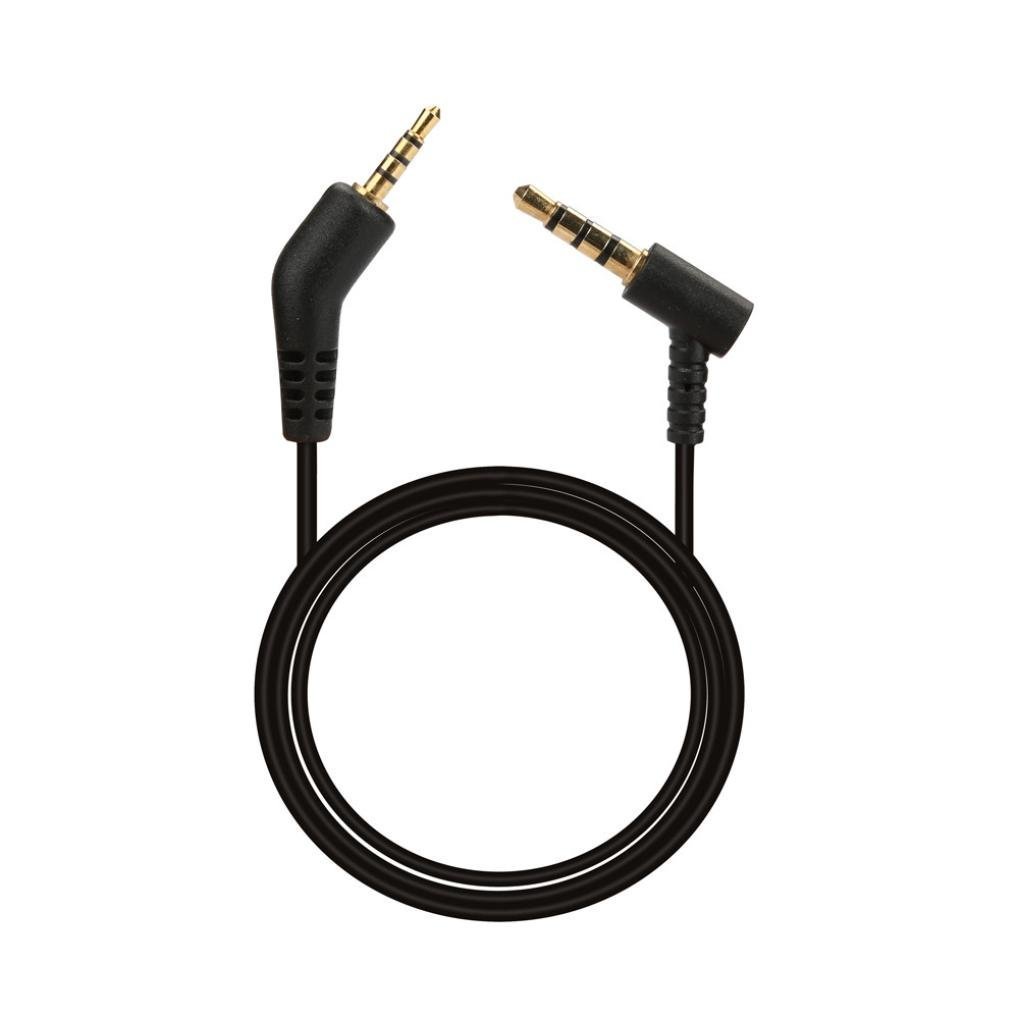 Alitutumao Replacement QC3 Headphone Audio Cable - 2.5mm to 3.5mm Aux Cord for Bose QuietComfort 3 QC3 Headphones (4.6FT) - Perfect for Home, Office & Travel Use