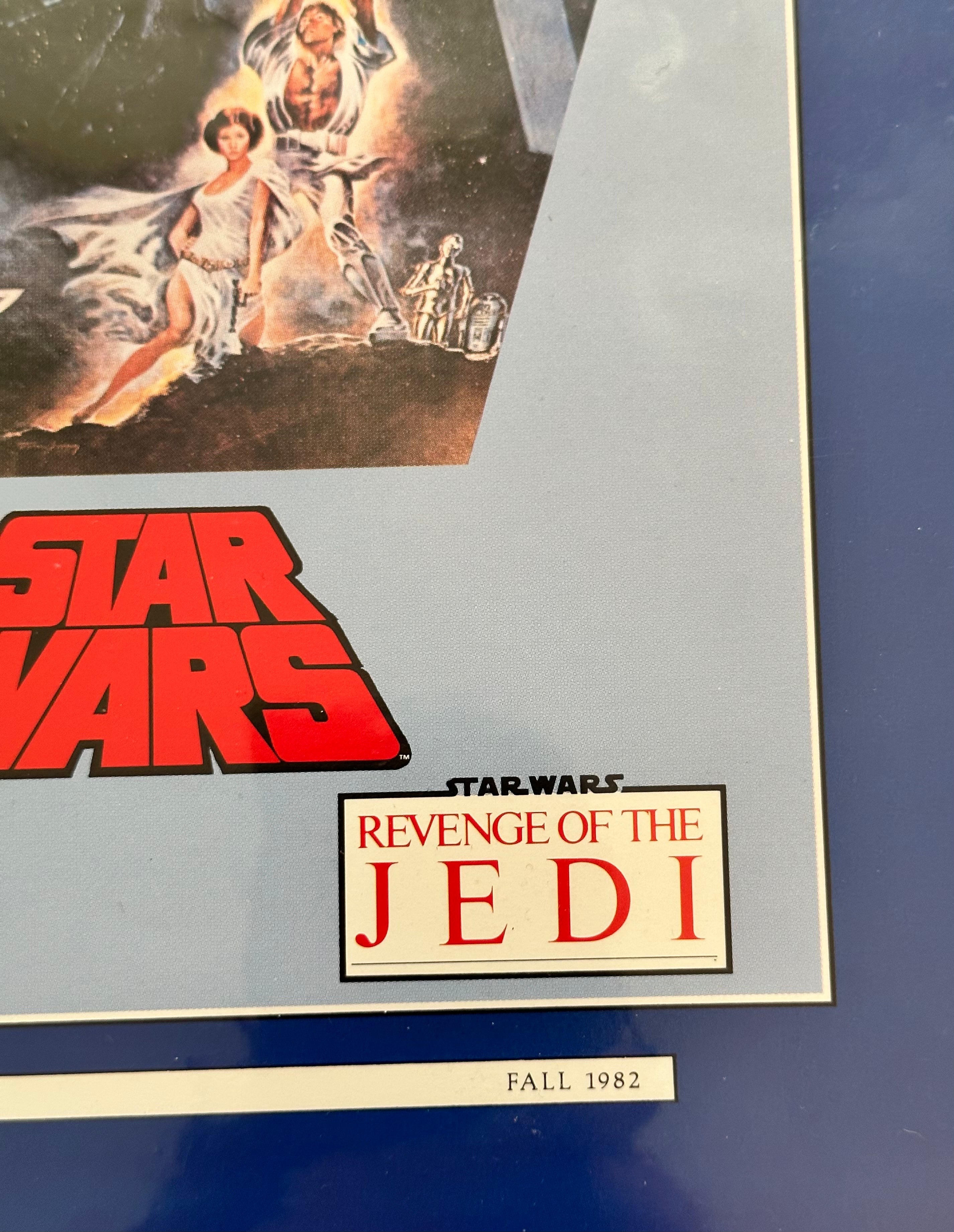 Revenge of the Jedi Rare 1982 Star Wars Movie Tribute Magazine - Collectible Memorabilia for Fans & Display