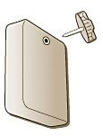 Gear Keeper RT2 Pin Mount RT2-0020 - Secure Handgun Retention System for Law Enforcement & Military | Perfect for Duty Belts, Tactical Gear & Firearm Safety