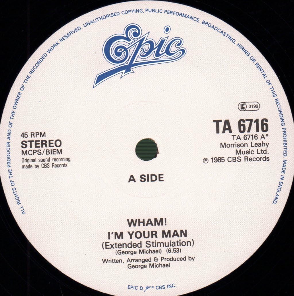 Wham! - I'm Your Man (Official Music Video) | 80s Pop Classic | Perfect for Parties, Workouts & Nostalgic Vibes