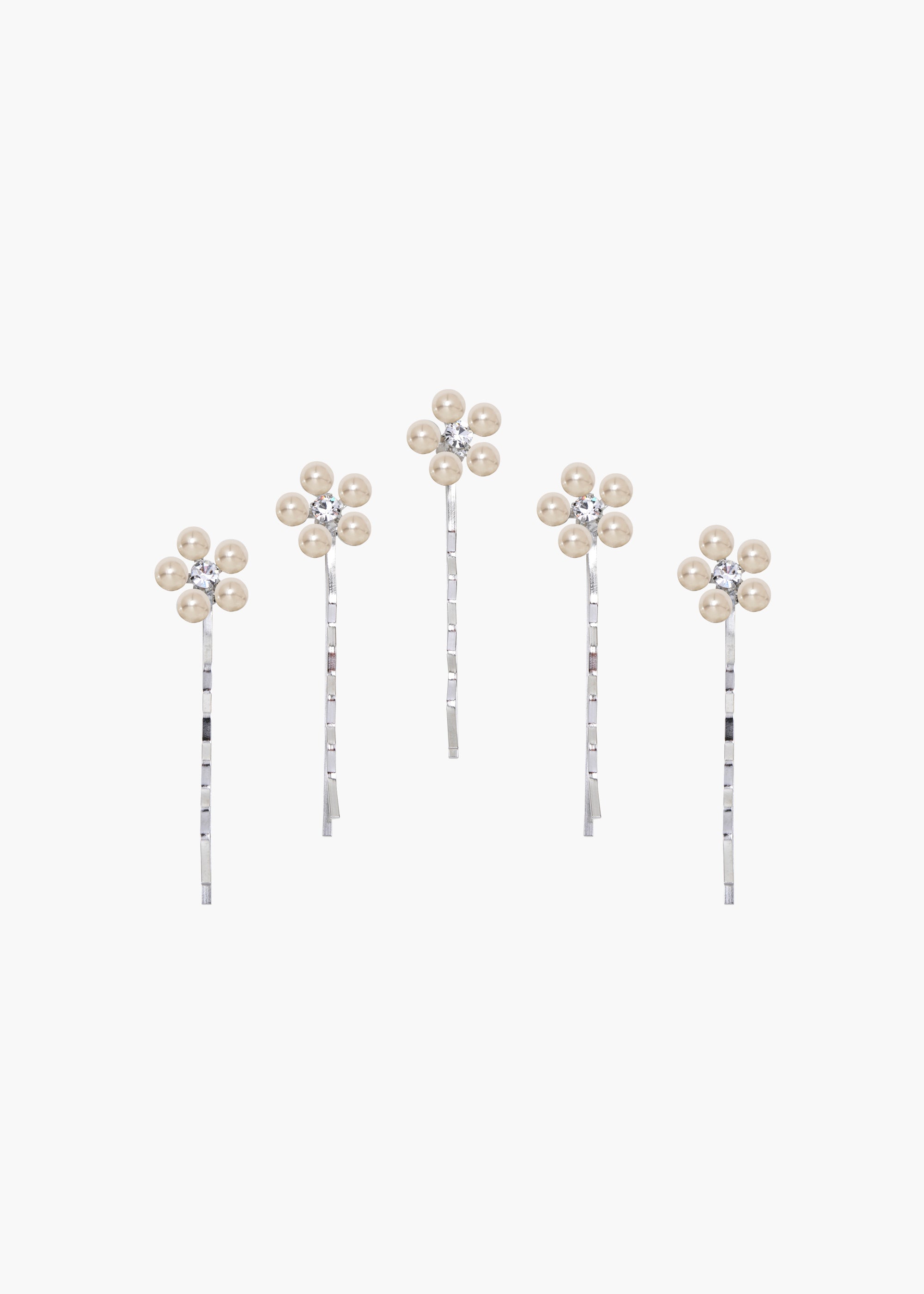 Zaya Bobby Pin Set - Silver Hair Clips for Women, No-Slip Hairpins for Fine & Thick Hair - Perfect for Updos, Braids & Everyday Styling