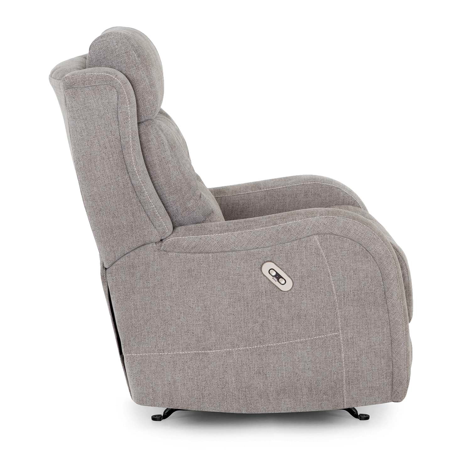 Lombard Power Rocker Recliner Chair - Electric Lift Reclining Sofa with Massage & Heat - Perfect for Living Room, Home Theater, and Elderly Comfort