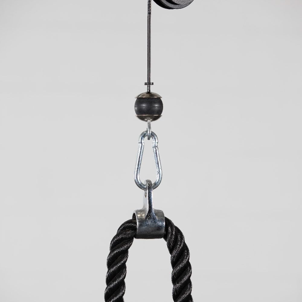 Titan Fitness T-3 Series Rack-Mounted Pulley System - Heavy Duty Home Gym Equipment for Strength Training & Cable Exercises | Perfect for CrossFit, Weightlifting & Functional Fitness Workouts