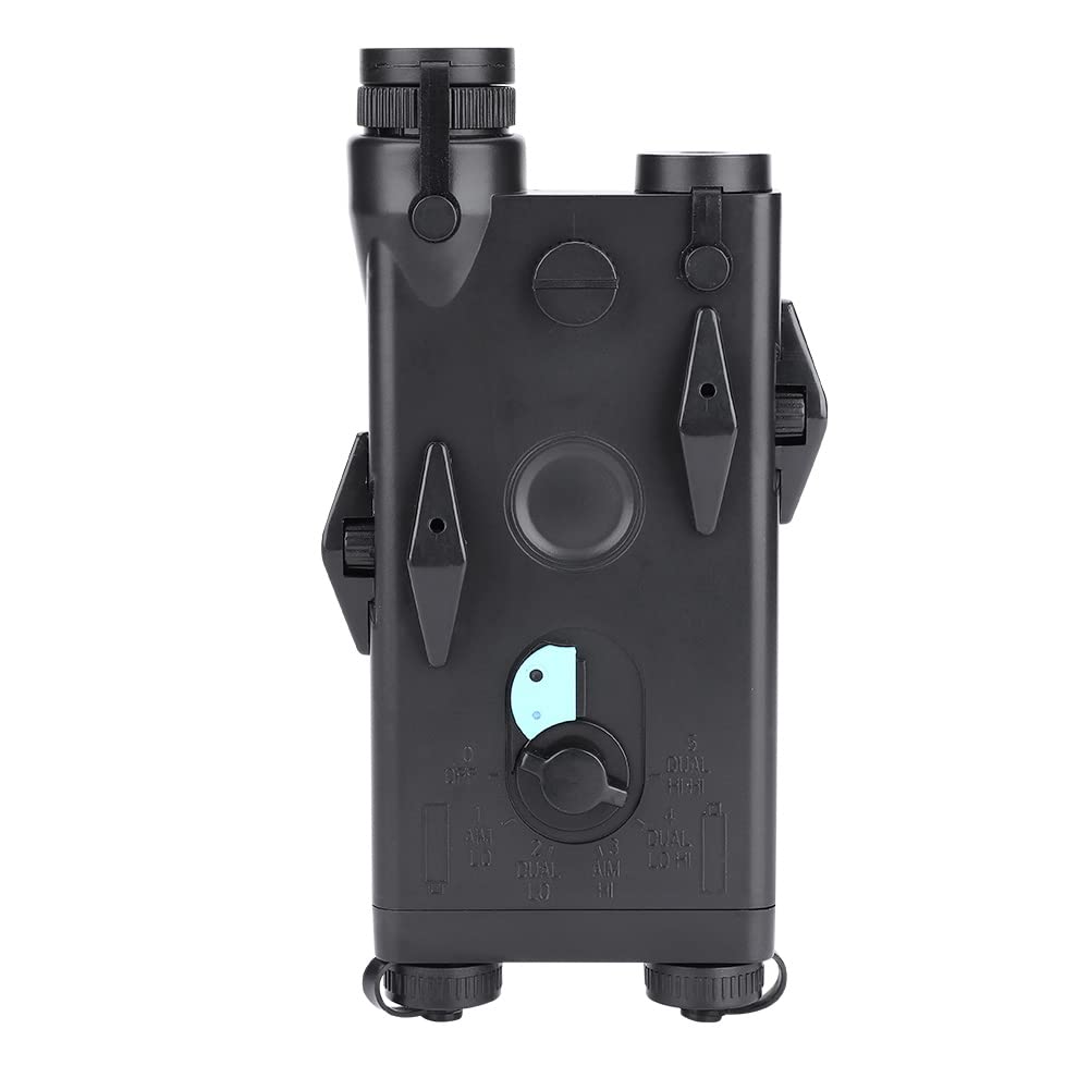 Tactical PEQ-2 Airsoft Battery Case Box - Small Durable Portable Laser Battery Storage for 20mm Rail - Perfect for Outdoor Airsoft Games & Red Dot Sight Equipment